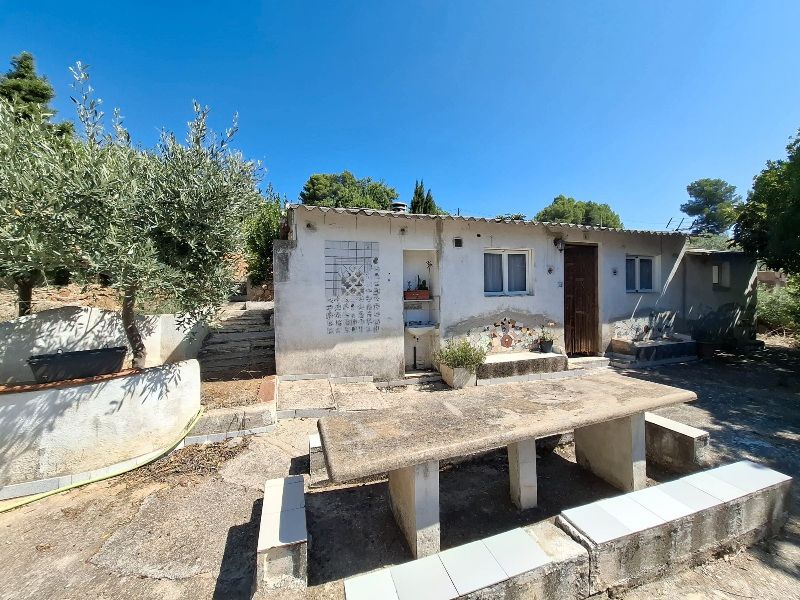 Vista exterior de Casa o chalet en venta en Cabrera d'Anoia con Jardín privado, Terraza y Piscina