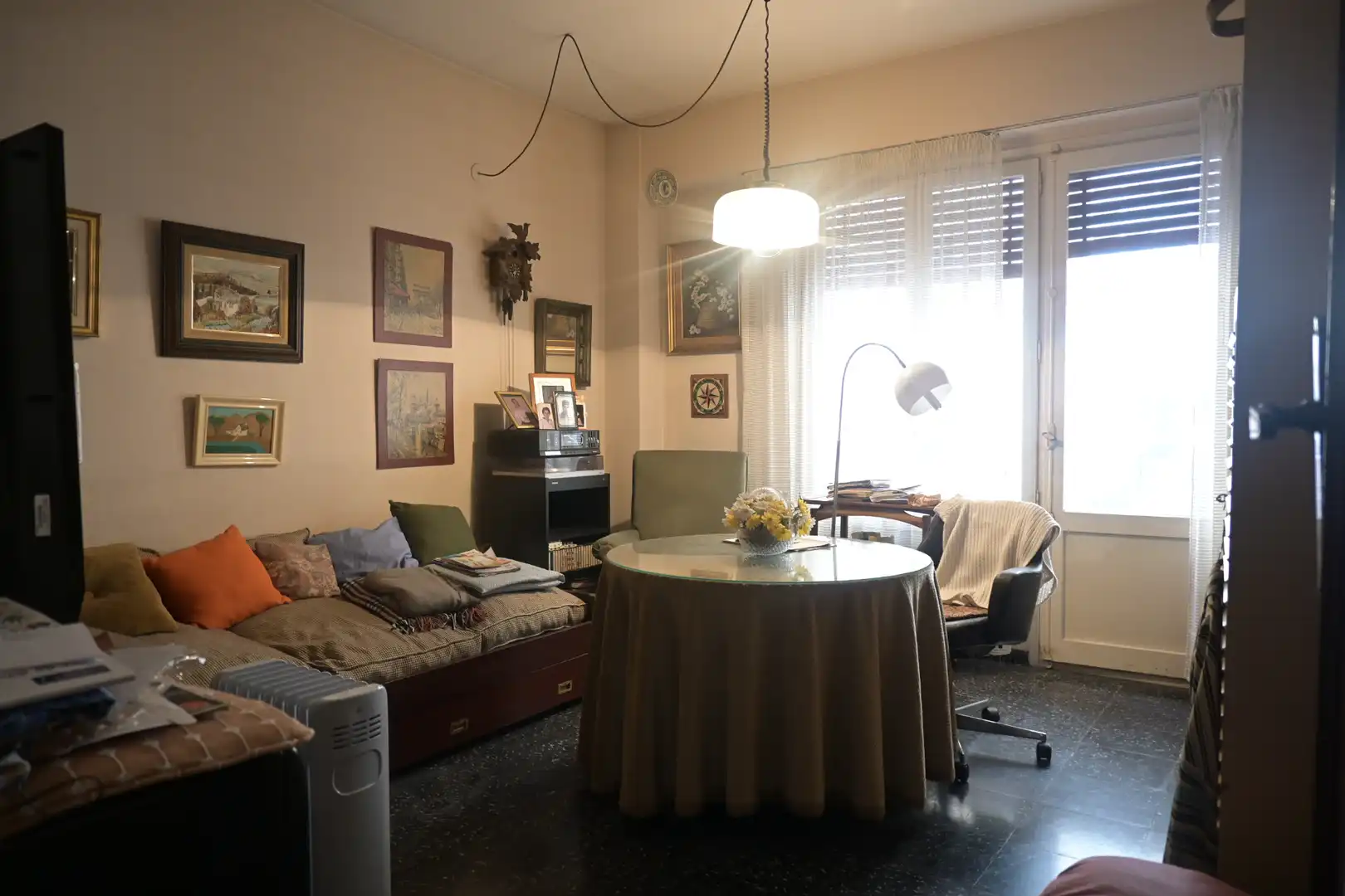 Wohnzimmer von Wohnung zum Verkauf in Castellón de la Plana / Castelló de la Plana mit Klimaanlage und Balkon