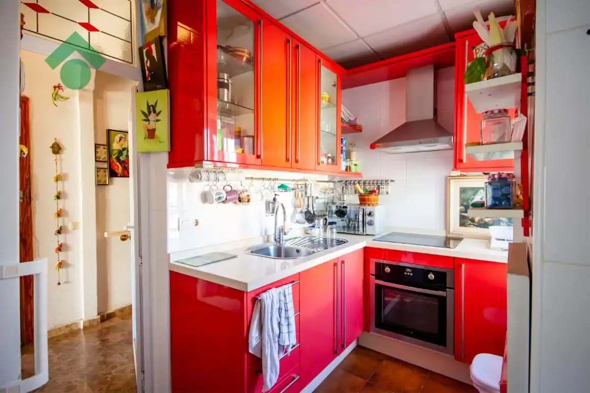 Cocina de Piso en venta en Rincón de la Victoria con Aire acondicionado, Terraza y Balcón