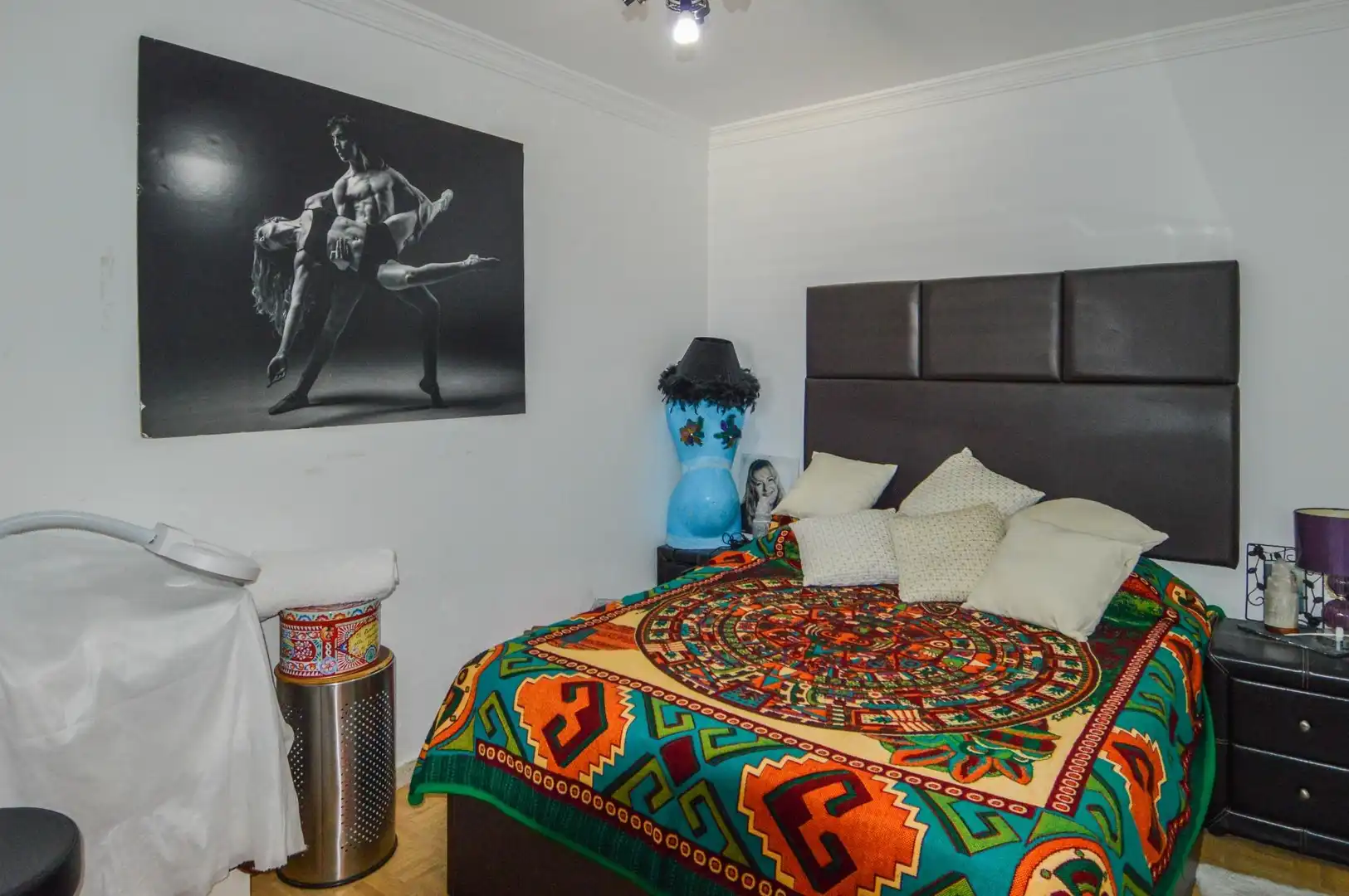 Schlafzimmer von Maisonette zum Verkauf in Mogán mit Klimaanlage, Privatgarten und Terrasse