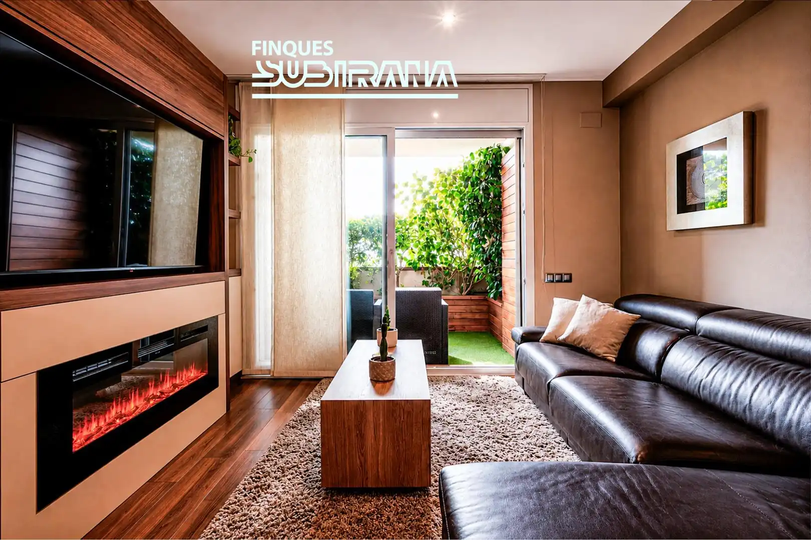 Sala de estar de Piso en venta en Masquefa con Calefacción y Jacuzzi