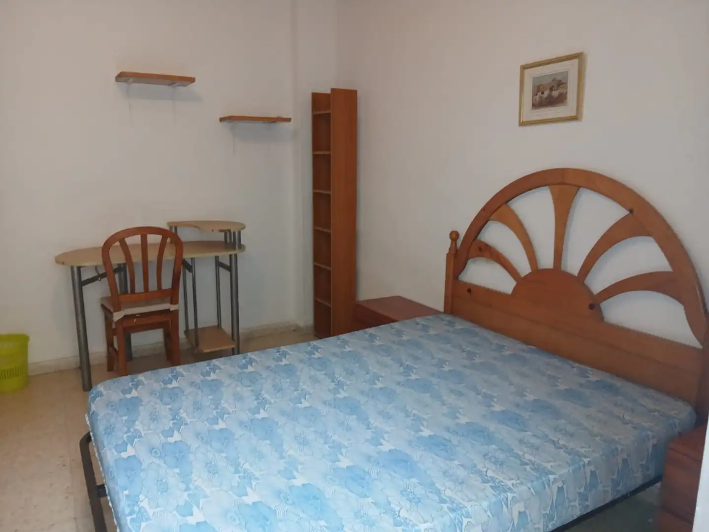 Bedroom of Flat for rent in Granada  with Terrace, Furnished and Washing machine