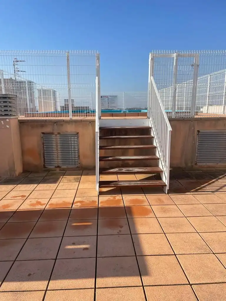 Terrace of Flat for sale in Camarles  with Air Conditioner, Heating and Balcony