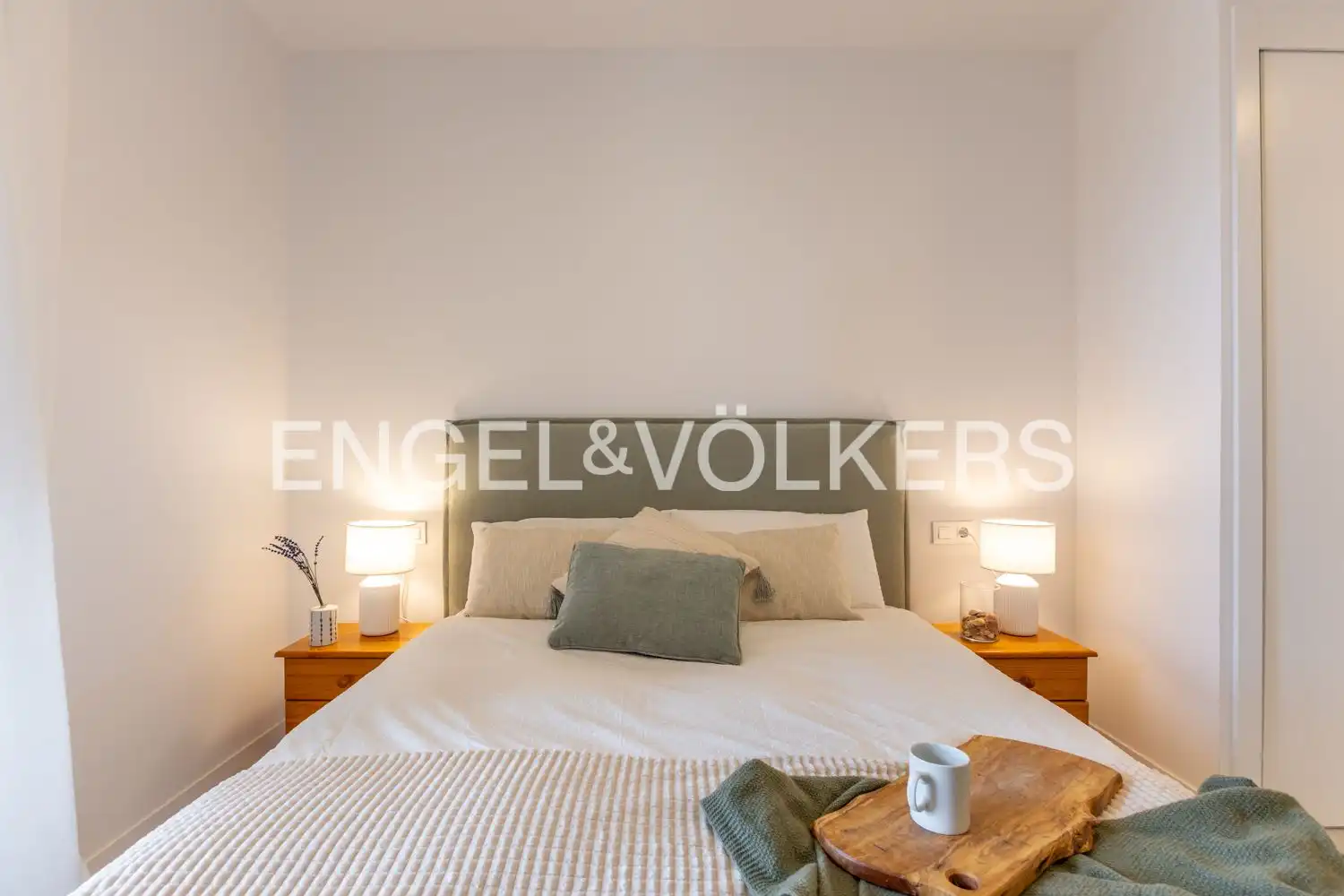 Schlafzimmer von Wohnung zur Miete in Dénia mit Klimaanlage, Heizung und Privatgarten
