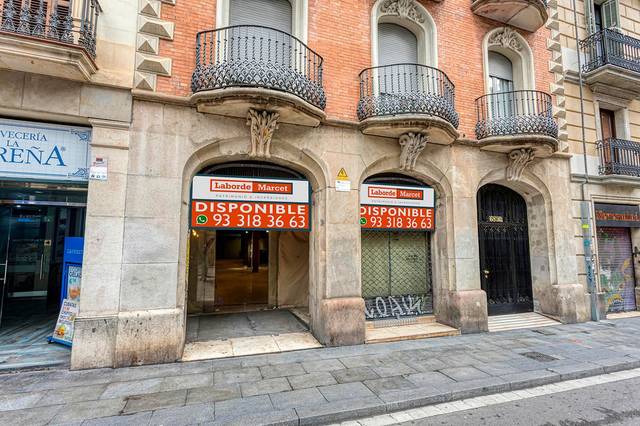 Local comercial en Alquiler en Tallers, 68BIS en El Raval