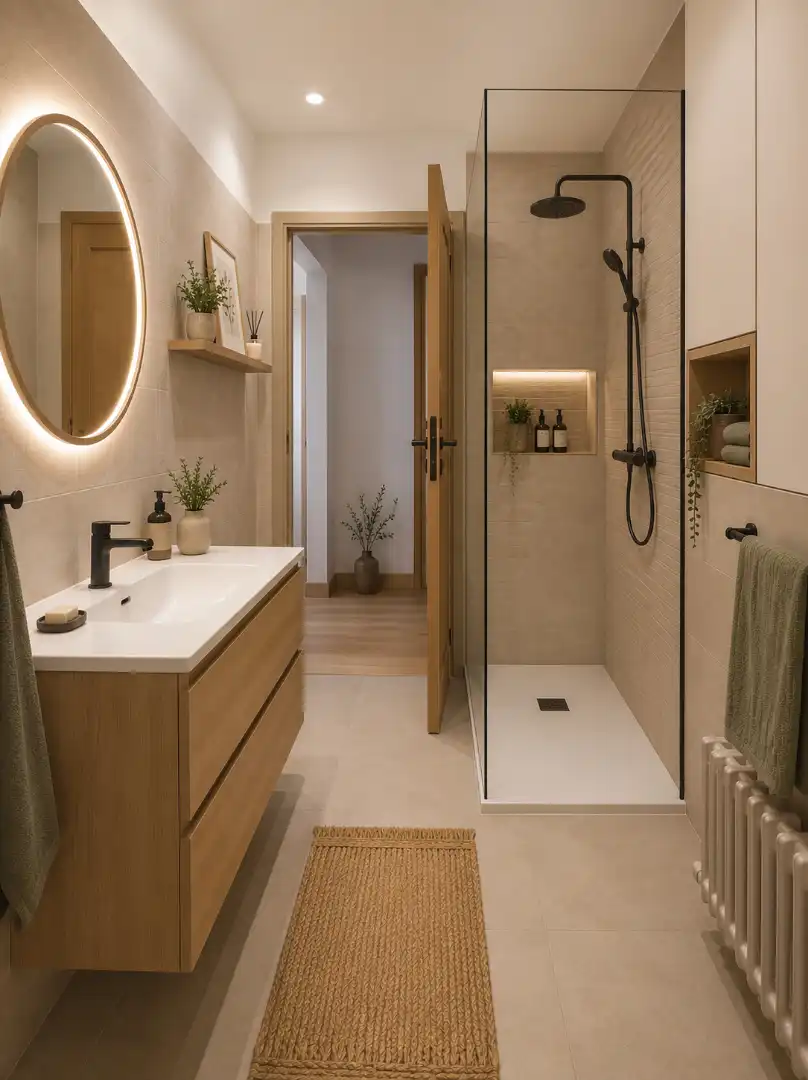 Bathroom of Flat for sale in Figueres  with Heating and Balcony