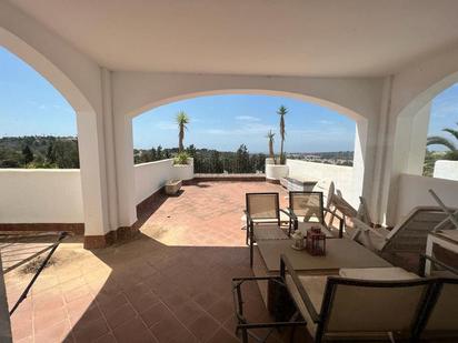 Terrace of Single-family semi-detached for sale in Marbella  with Terrace, Swimming Pool and Balcony