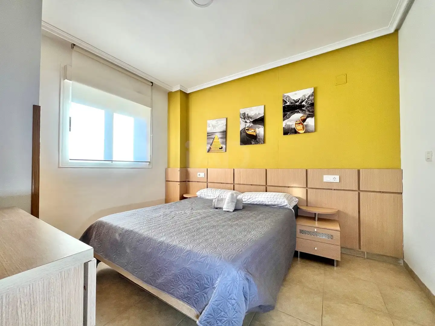 Bedroom of Flat for sale in Oropesa del Mar / Orpesa  with Air Conditioner, Heating and Terrace