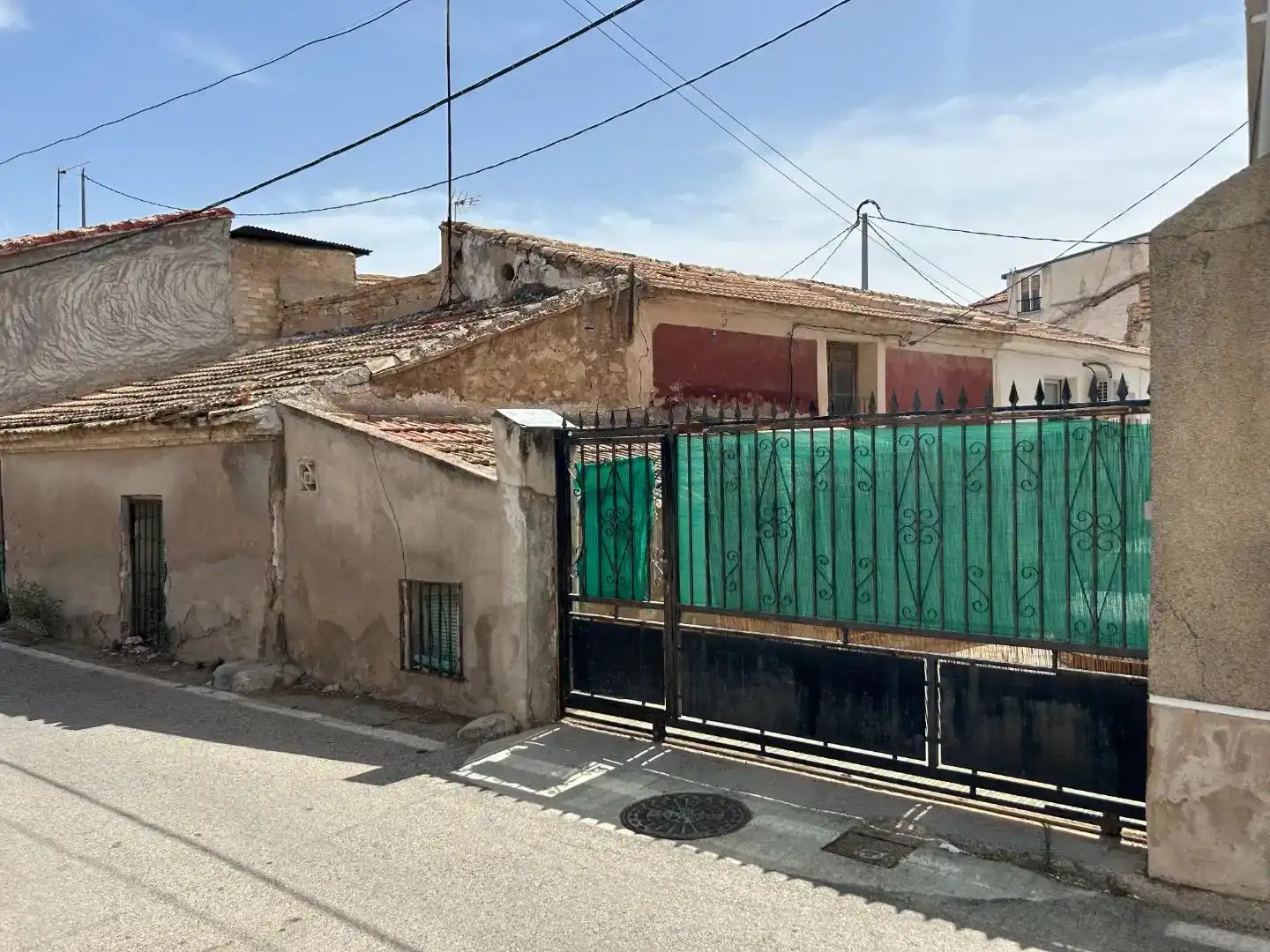 Vista exterior de Casa adosada en venda en Murcia