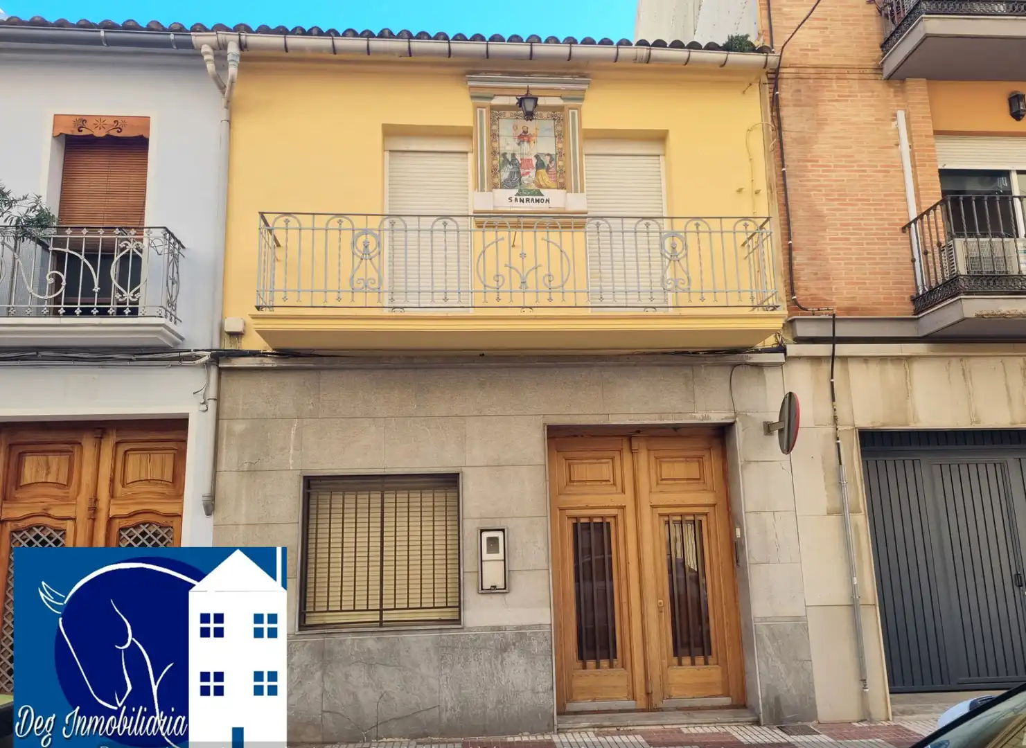 Vista exterior de Casa o chalet en venta en Algemesí con Calefacción, Terraza y Trastero
