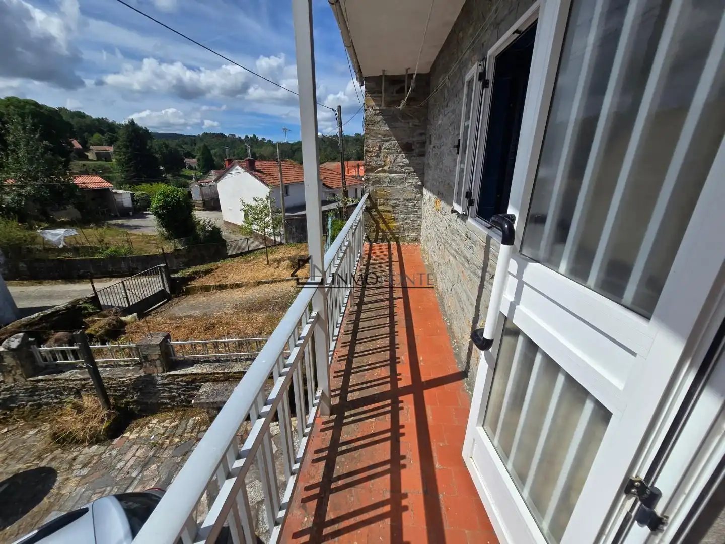 Terrassa de Casa o xalet en venda en Forcarei amb Calefacció, Jardí privat i Terrassa