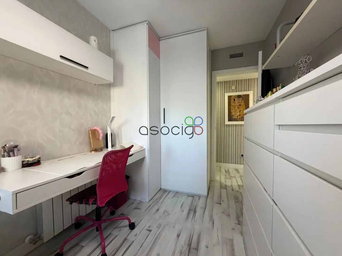 Bedroom of Flat for sale in Fuenlabrada  with Heating, Storage room and Swimming Pool