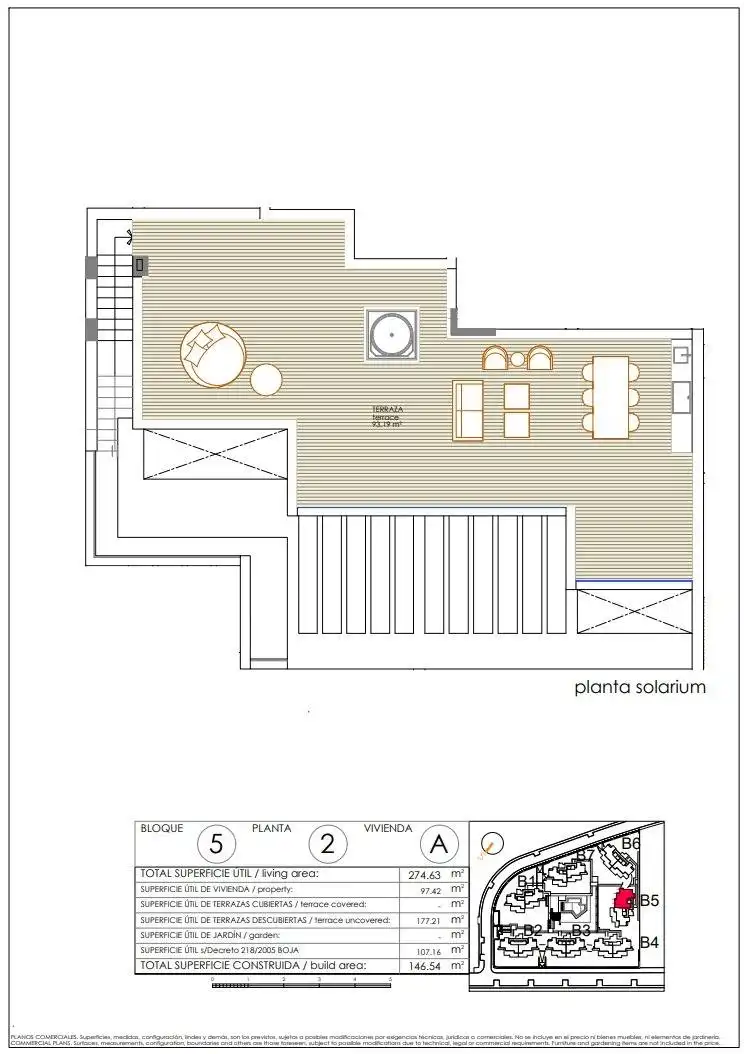 Ático con terraza en venta en Costa Natura, imagen 38