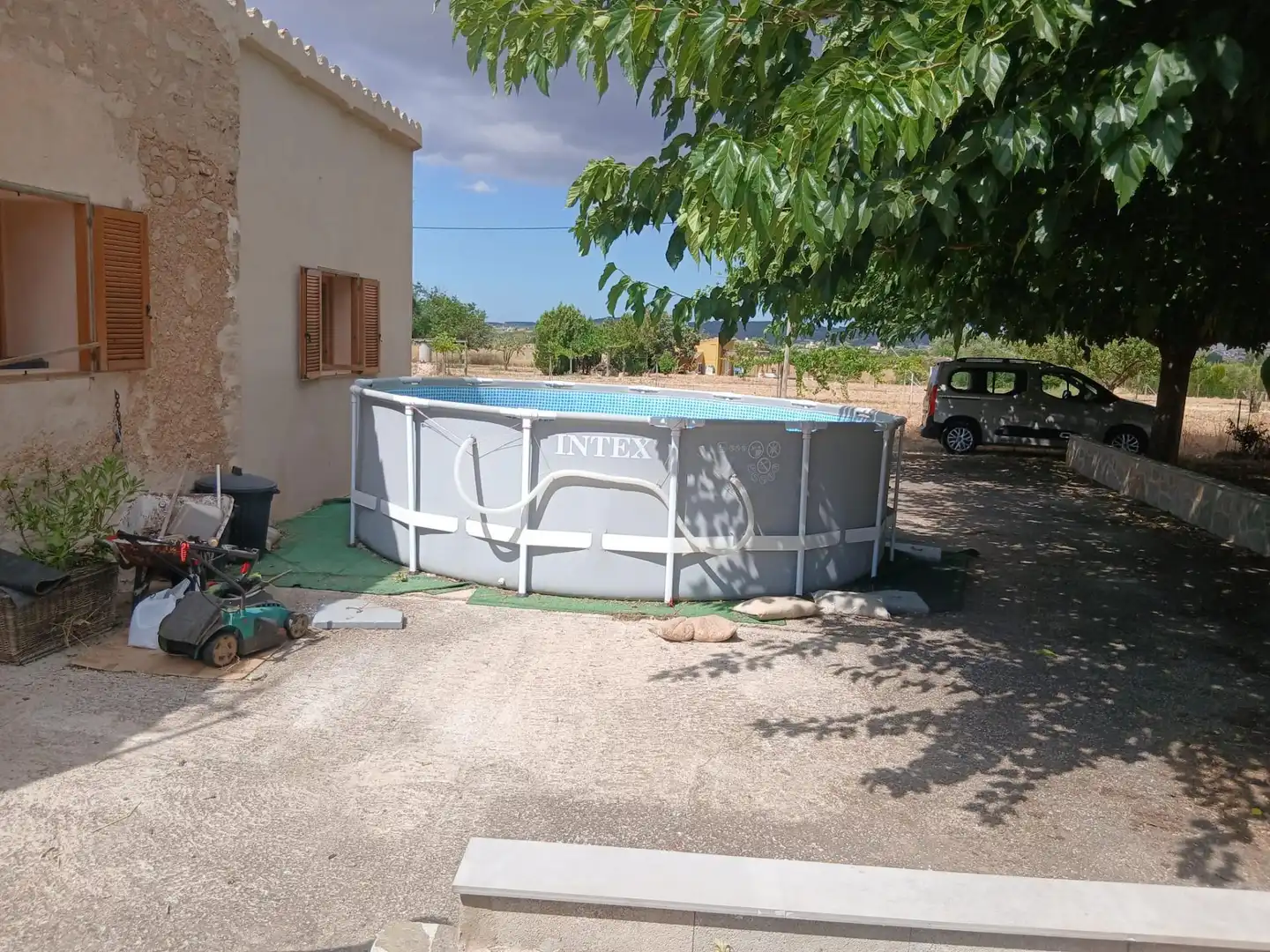 Piscina de Casa o xalet en venda en Algaida amb Jardí privat i Moblat