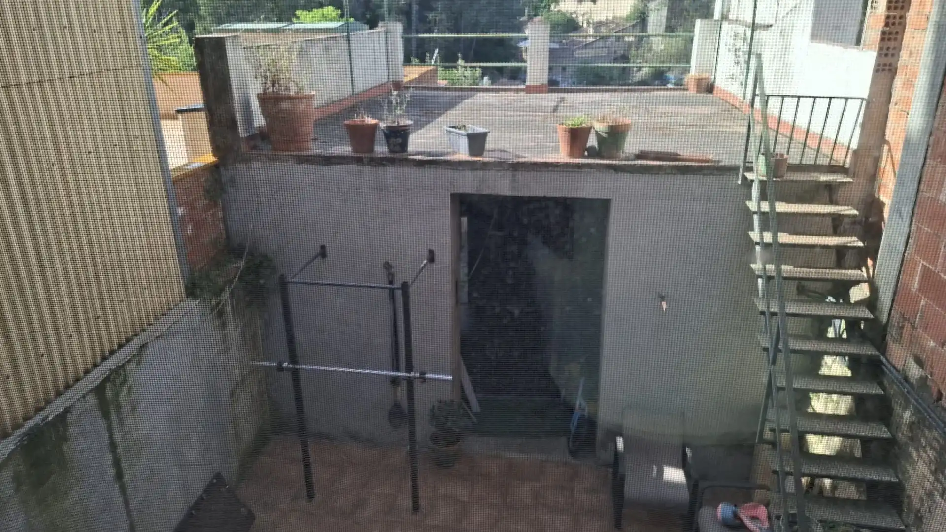 Balcony of Country homes for sale in Vallirana  with Heating and Storage room