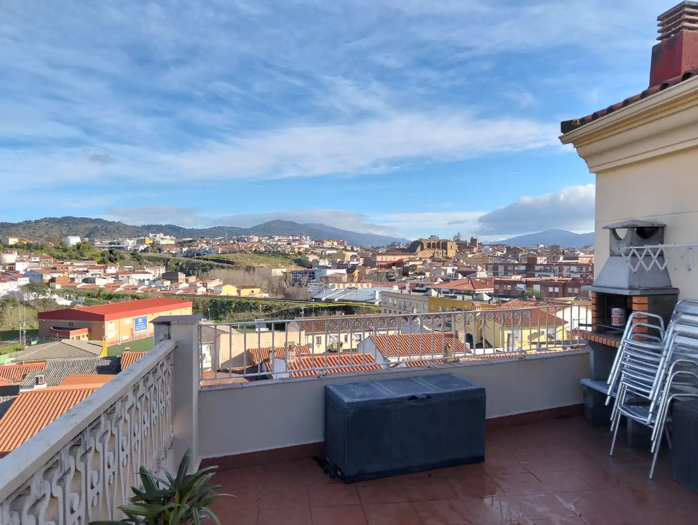 Vista exterior de Ático en venta en Plasencia con Amueblado