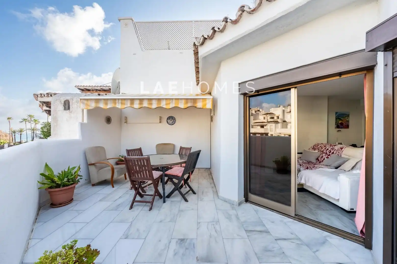 Terrassa de Àtic en venda en Marbella amb Aire condicionat, Terrassa i Piscina comunitària