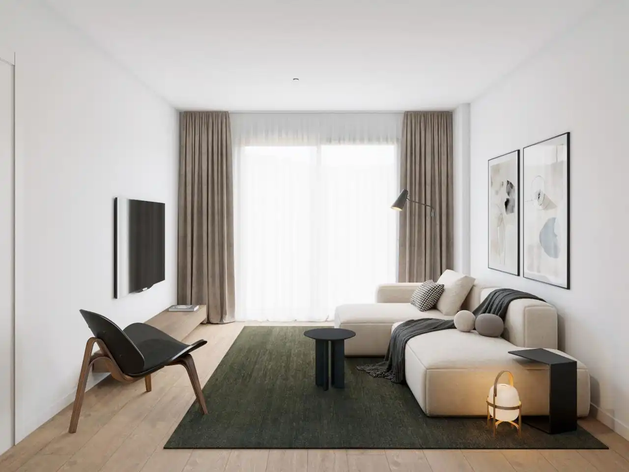 Sala de estar de Piso en venta en Andorra la Vella con Aire acondicionado, Calefacción y Parquet
