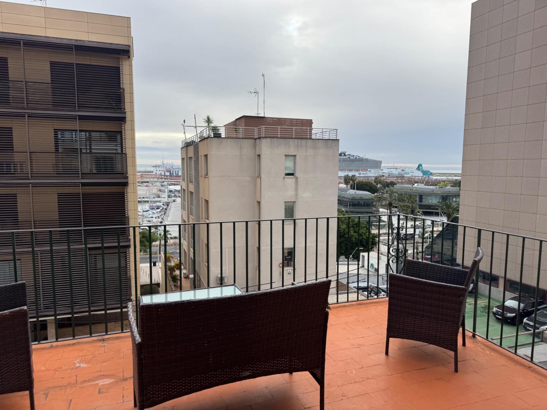Terrace of Flat to rent in  Palma de Mallorca  with Air Conditioner, Private garden and Terrace
