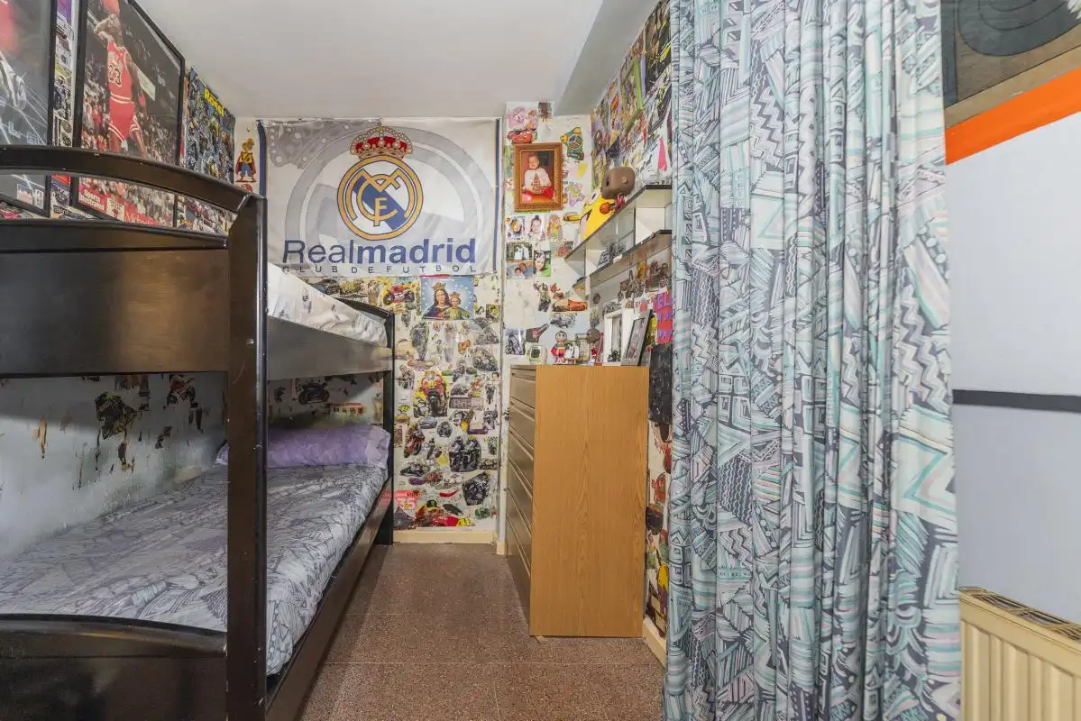 Bedroom of Duplexes for sale in Madrid  with Heating, Private garden and Terrace