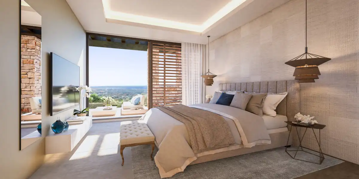 Bedroom of Houses for sale in Benahavís  with Private garden, Terrace and Storage room