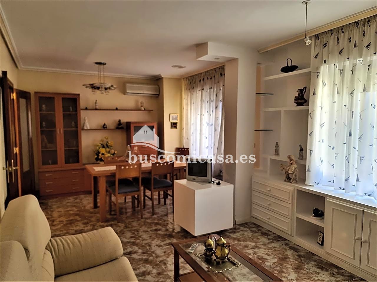 Sala de estar de Piso en venta en Jamilena con Aire acondicionado, Calefacción y Trastero