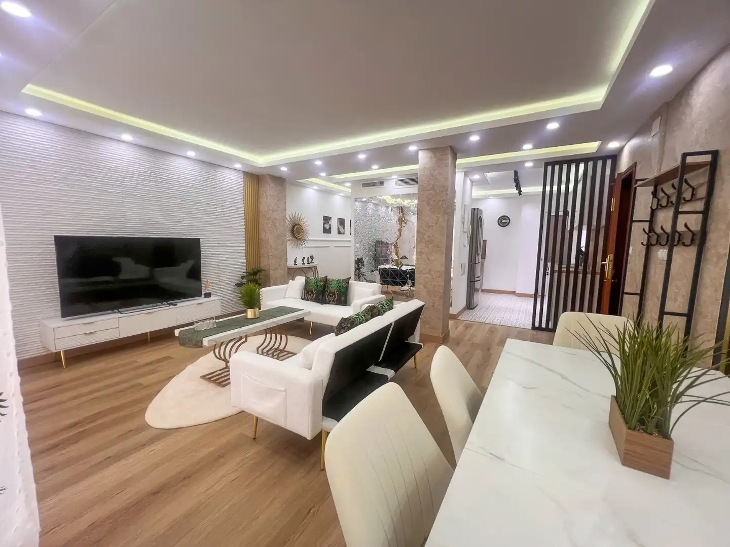 Wohnzimmer von Wohnungen zum Verkauf in Torrevieja mit Klimaanlage, Heizung und Terrasse