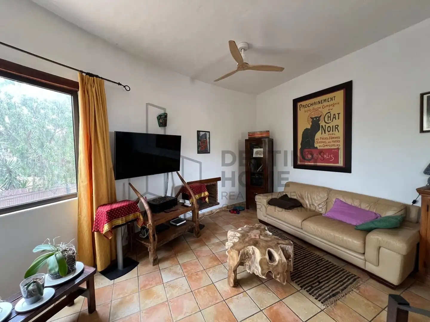 Living room of Country homes for sale in La Oliva  with Air Conditioner, Private garden and Terrace