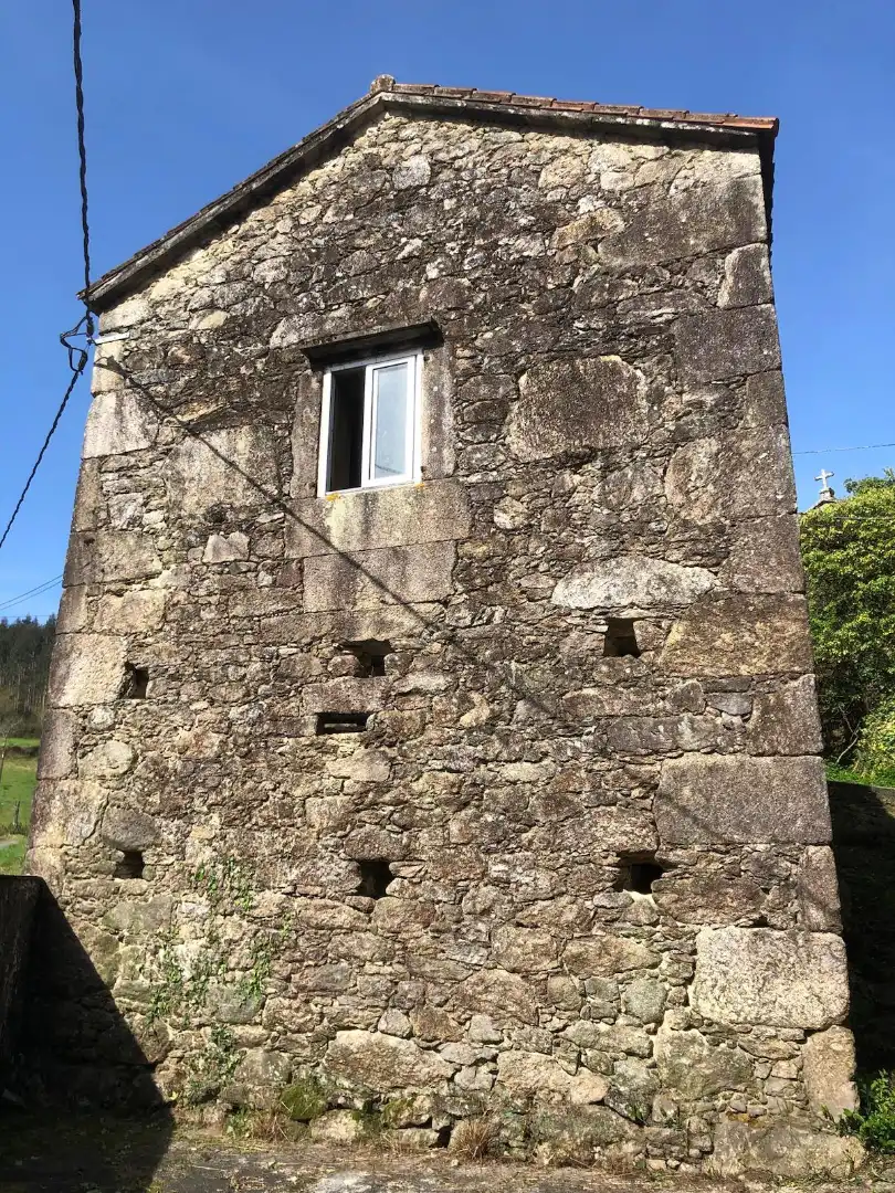 Vista exterior de Casa o xalet en venda en Negreira