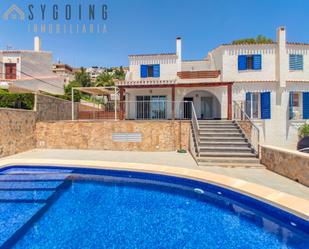 Exterior view of House or chalet for sale in Santa Pola  with Air Conditioner, Terrace and Swimming Pool