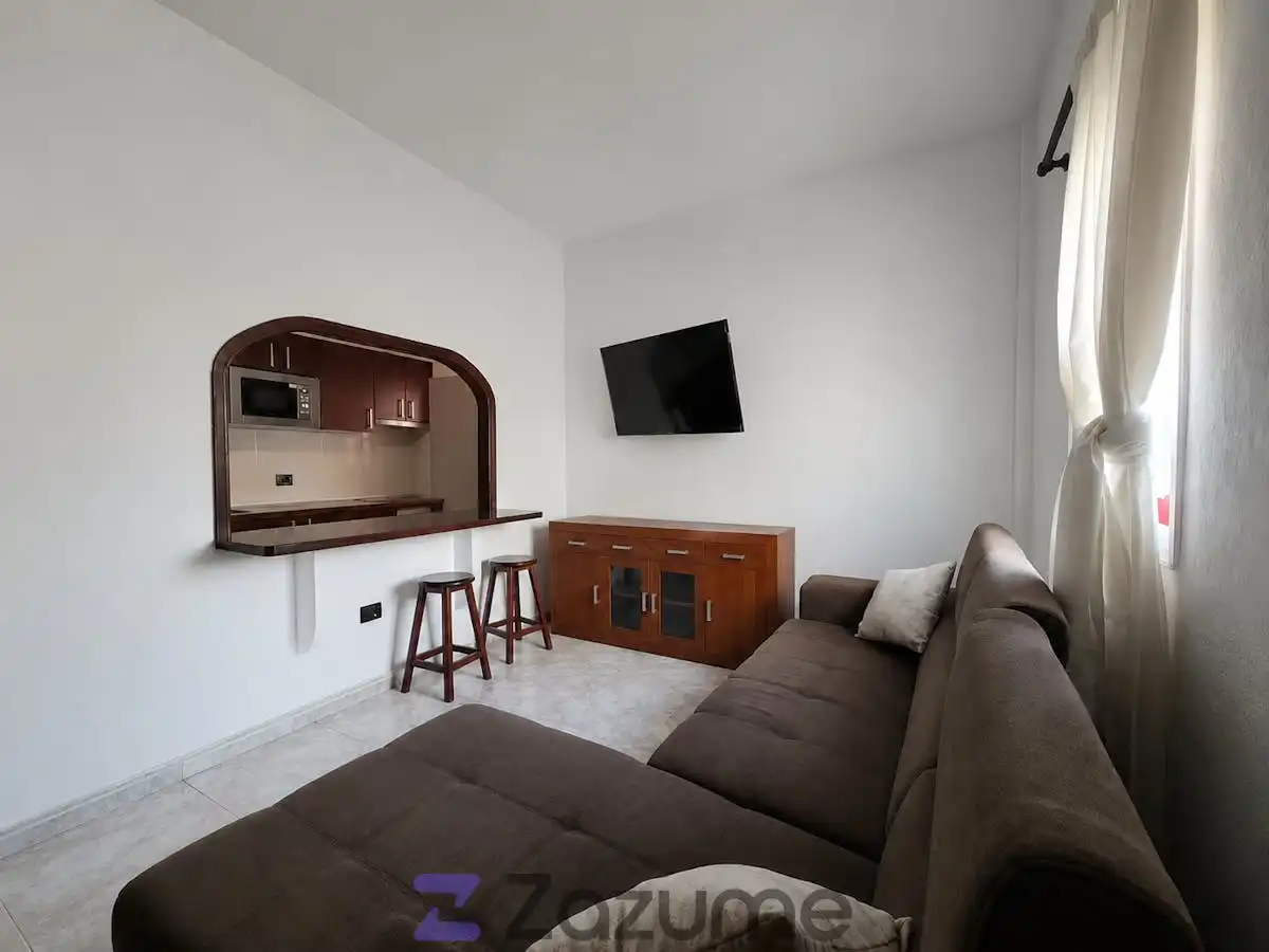 Sala de estar de Casa adosada de alquiler en Güímar con Terraza, Amueblado y Horno