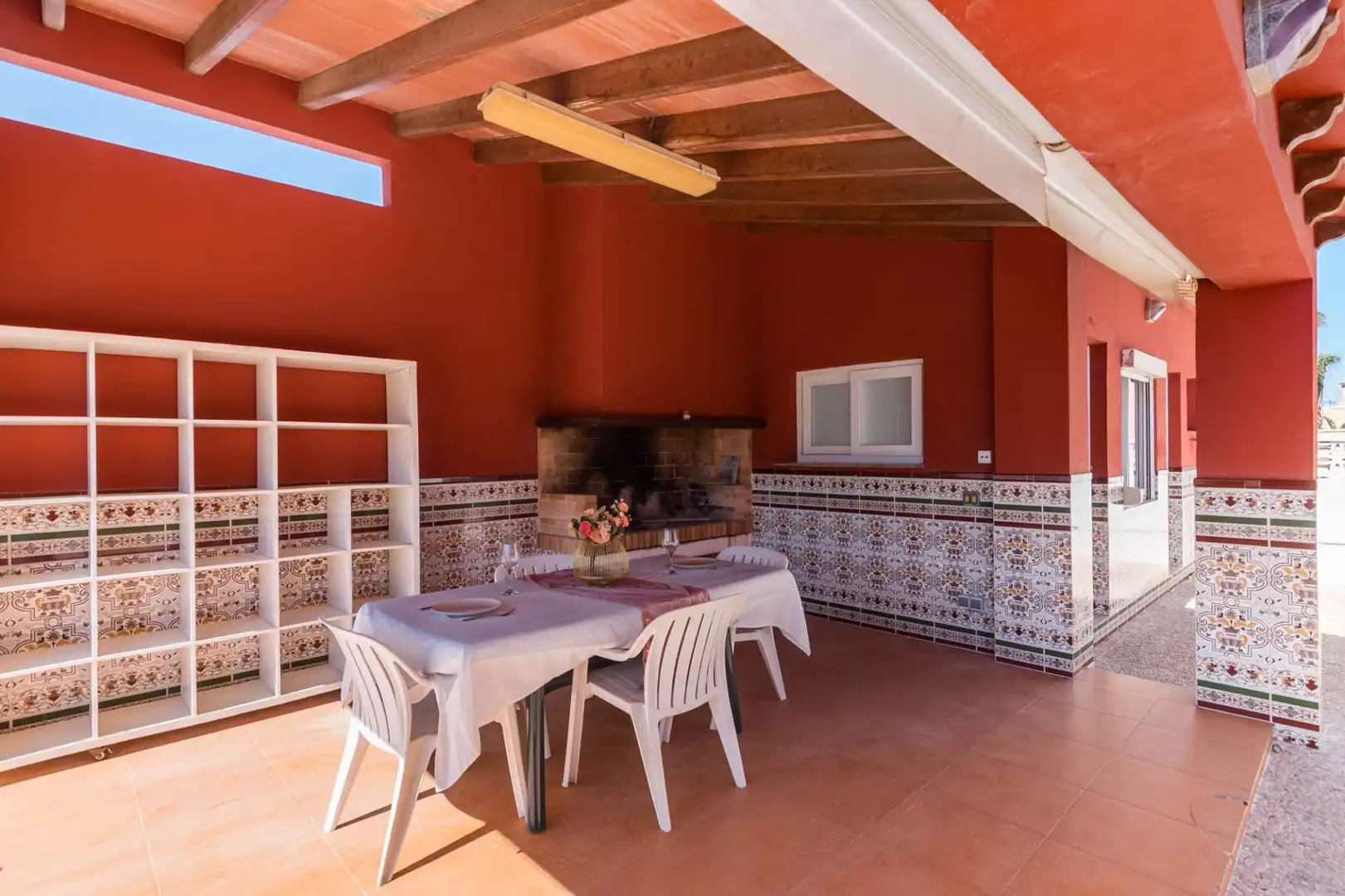 Terraza de Casa o chalet en venta en La Manga del Mar Menor con Aire acondicionado, Calefacción y Jardín privado