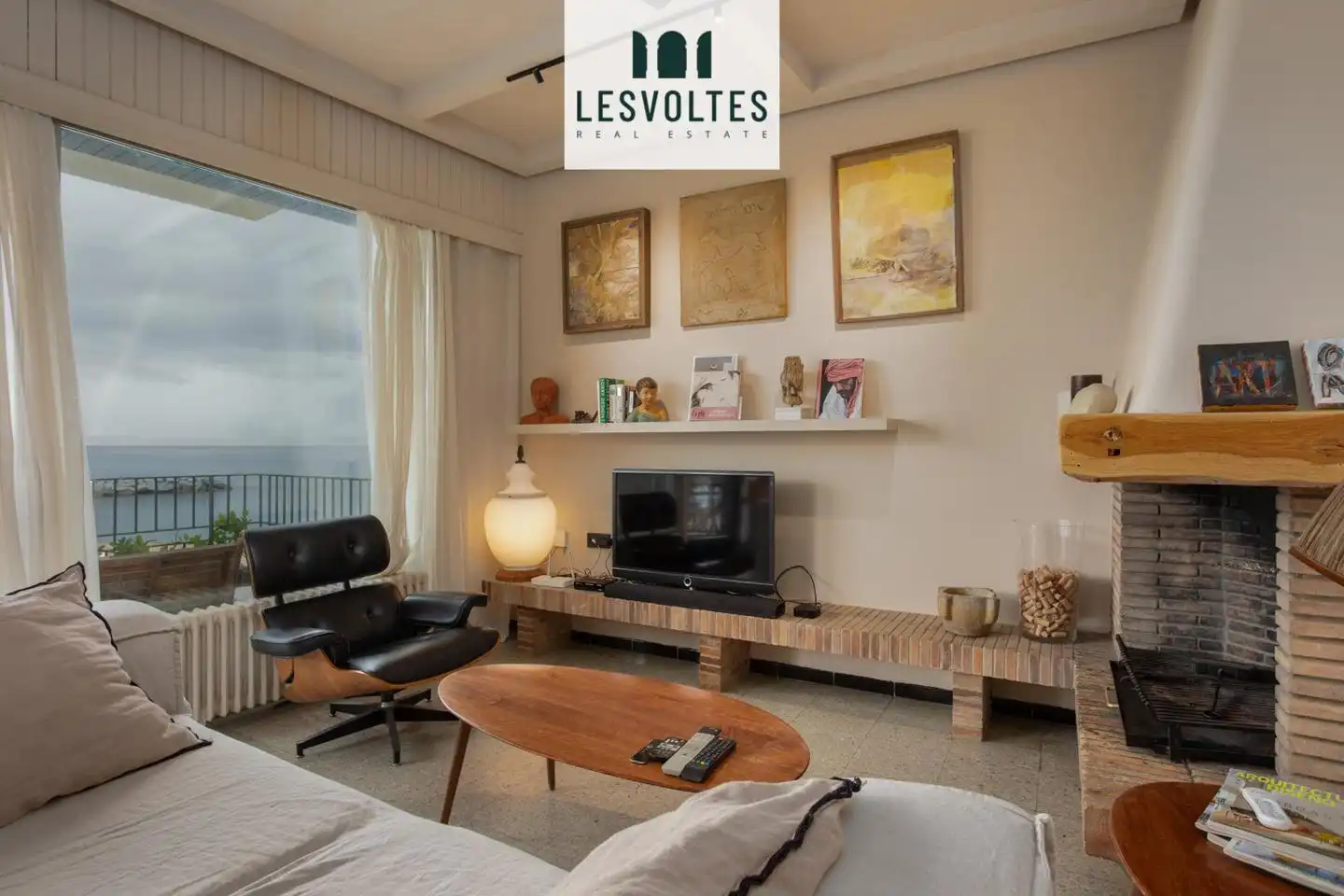 Sala de estar de Casa o chalet en venta en Calonge i Sant Antoni con Calefacción, Jardín privado y Terraza