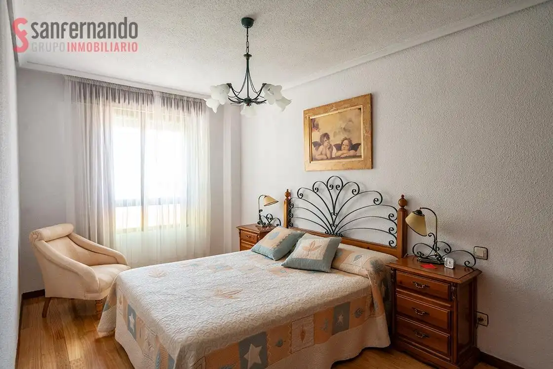 Bedroom of Flat for sale in Suances  with Heating, Private garden and Furnished
