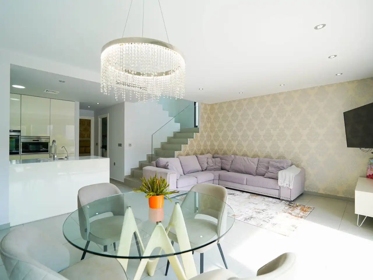 Living room of Houses for sale in Rojales  with Air Conditioner, Heating and Private garden