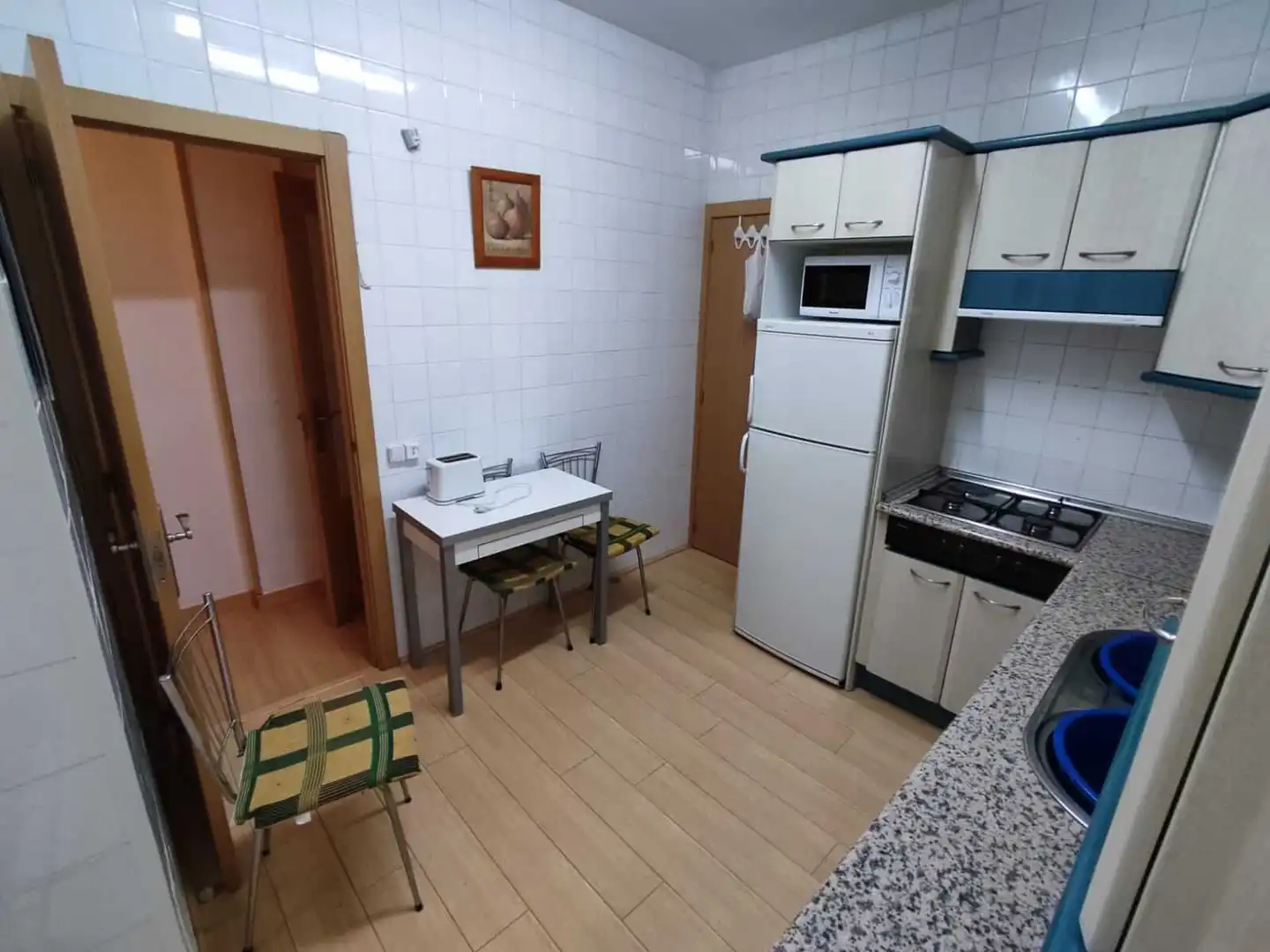 Küche von Wohnung zur Miete in Salamanca mit Heizung, Möbliert und Waschmaschine