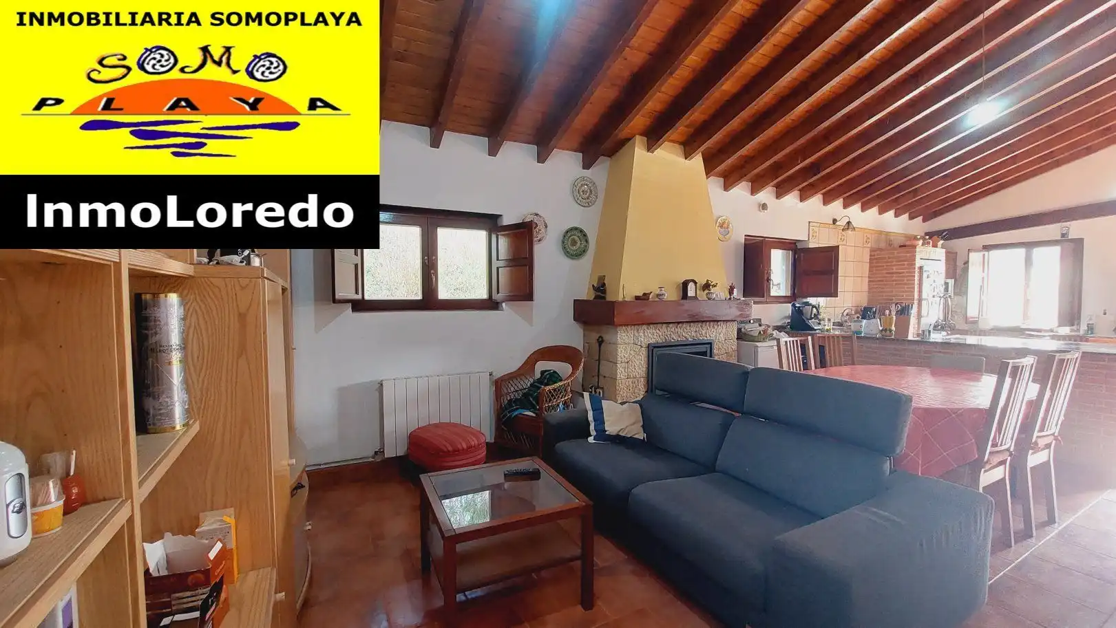 Sala de estar de Casa o chalet en venta en Ribamontán al Monte con Calefacción y Jardín privado