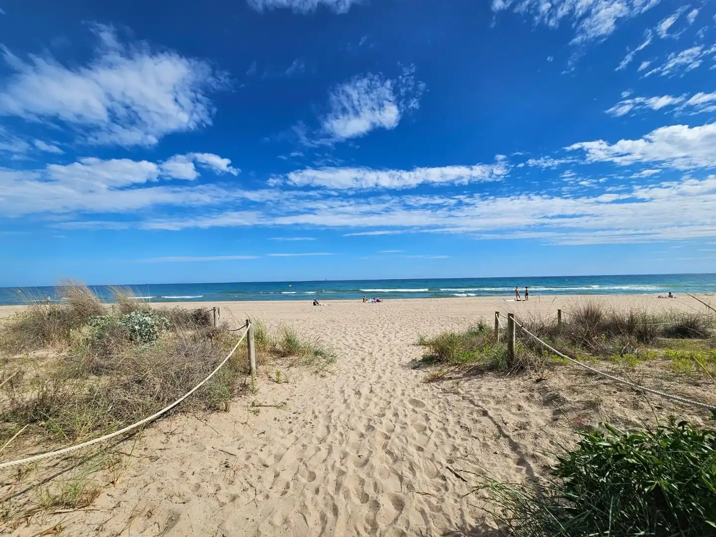 Exterior view of Flat for sale in Castelldefels  with Heating, Parquet flooring and Terrace