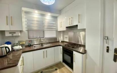 Kitchen of Flat for sale in  Valencia Capital  with Air Conditioner and Balcony