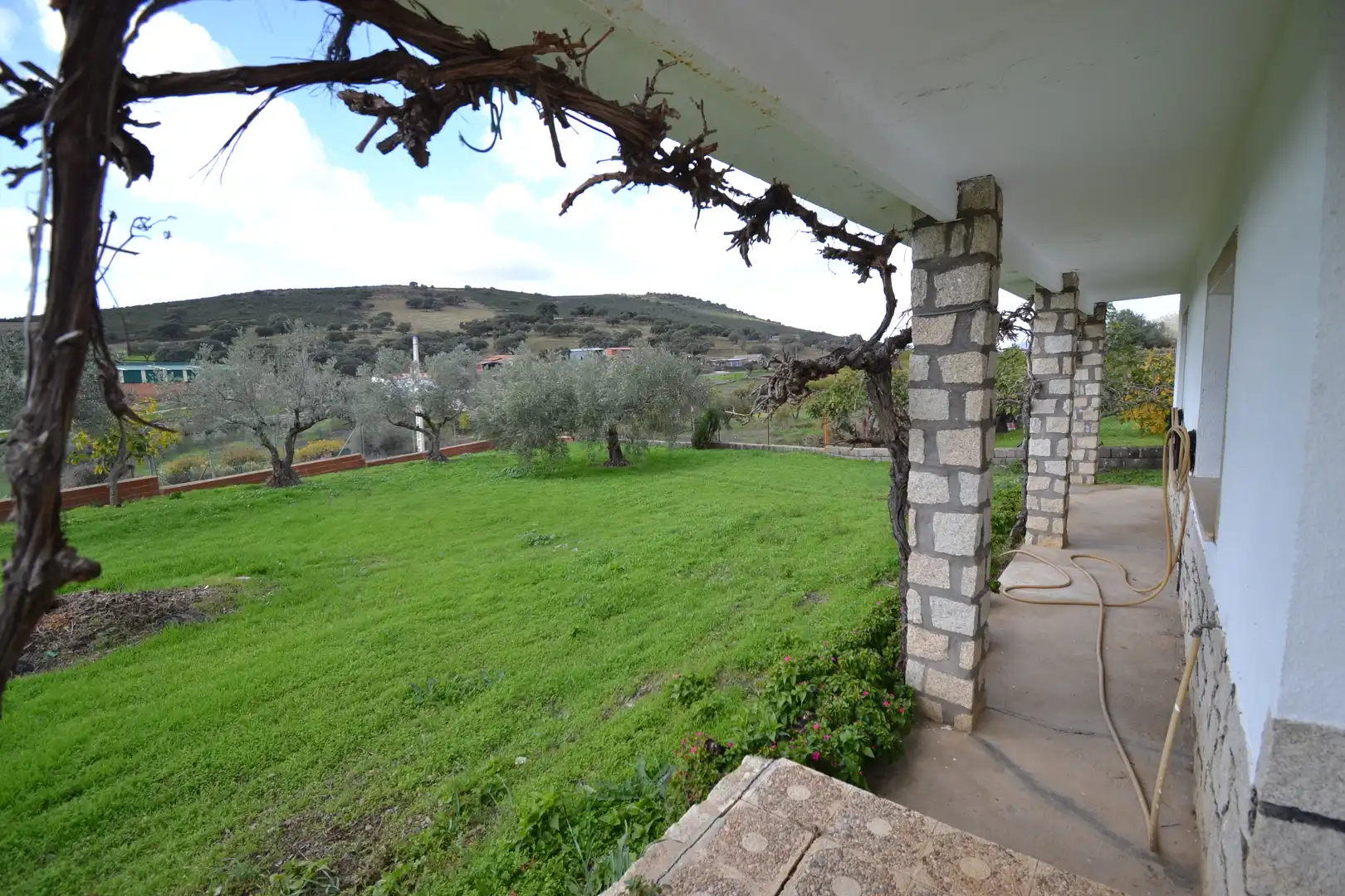 Jardín de Casa o chalet en venta en Villar del Pedroso con Aire acondicionado, Calefacción y Jardín privado