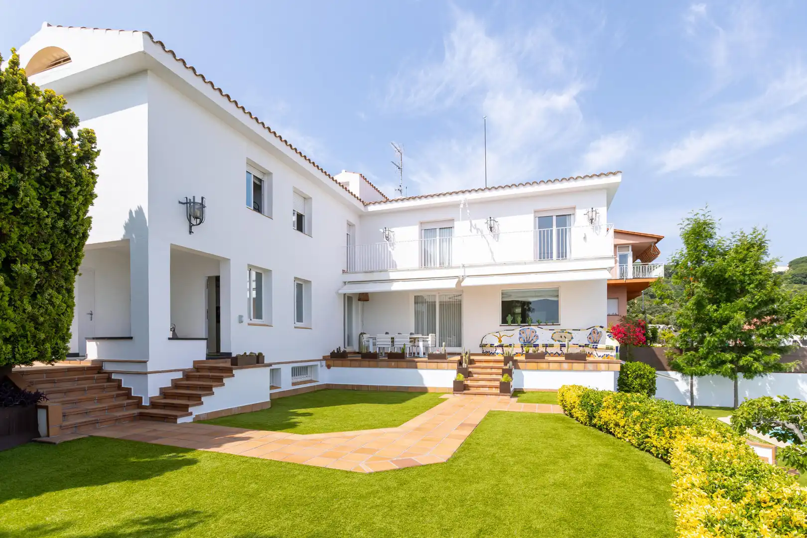 Jardín de Casa o chalet en venta en Mataró con Aire acondicionado, Calefacción y Terraza