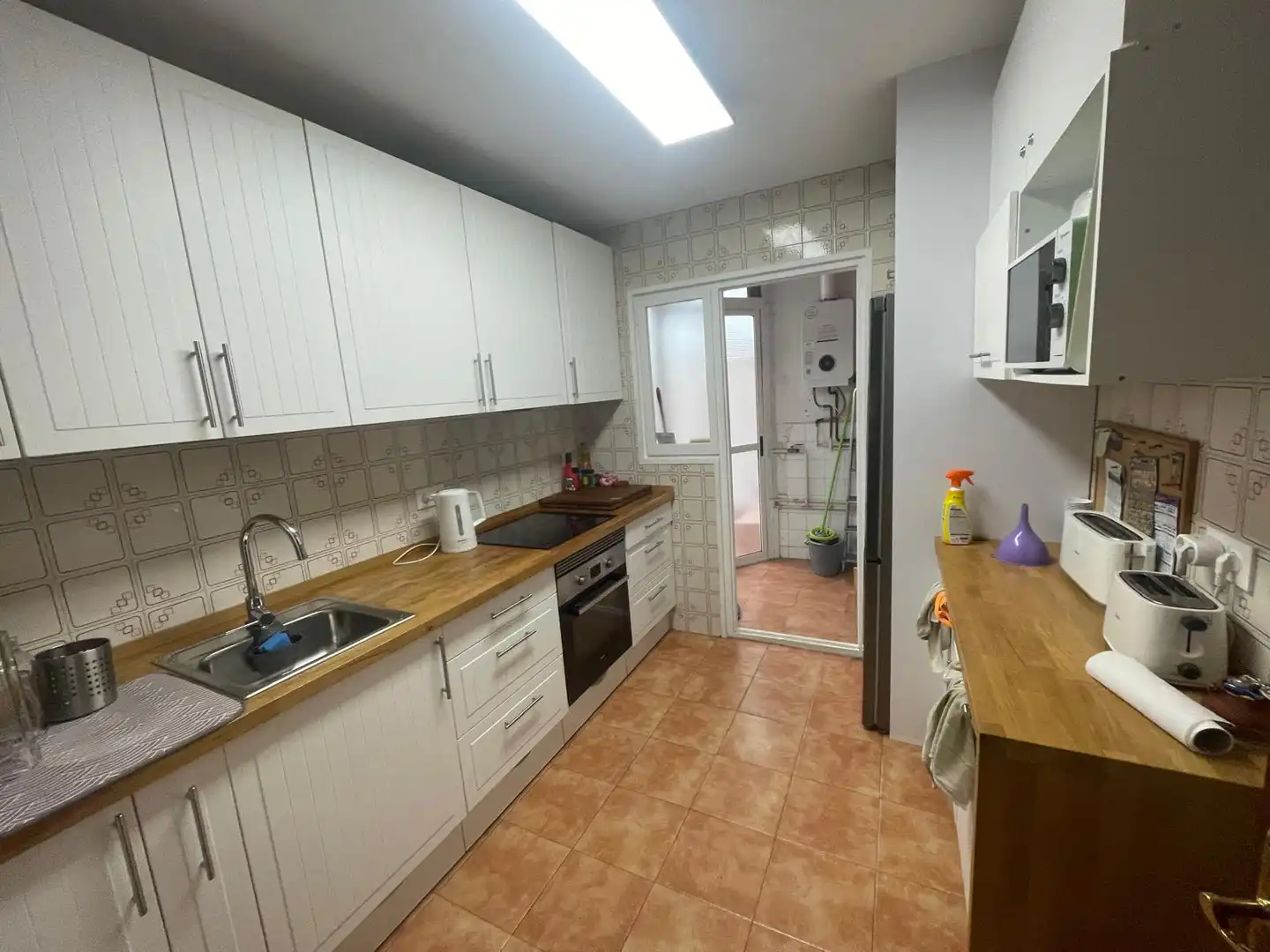Cocina de Piso de alquiler en Tarragona con Aire acondicionado, Calefacción y Amueblado