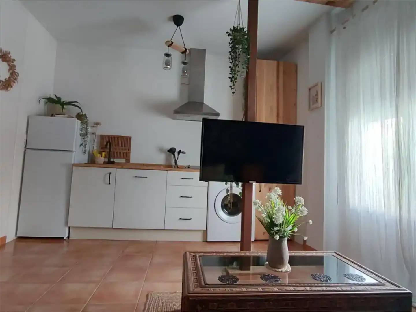 Kitchen of Flat for sale in El Bosque  with Air Conditioner and Balcony