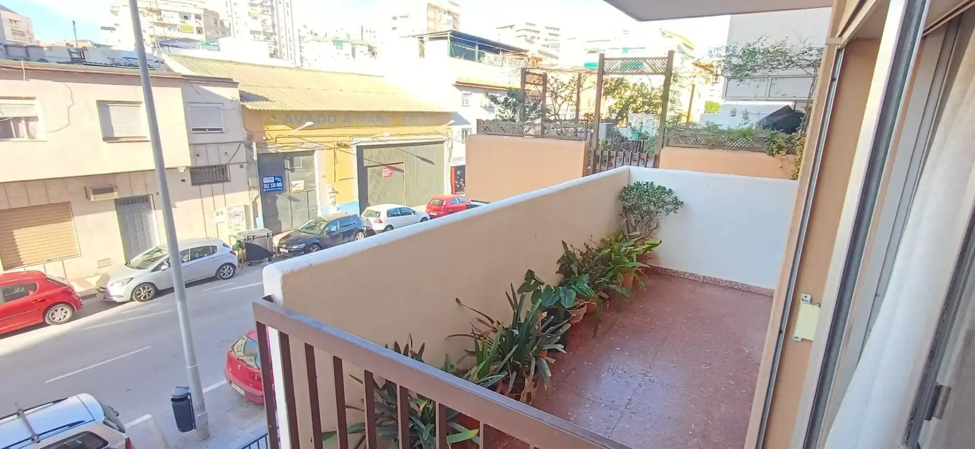 Balcony of Flat for sale in Málaga  with Air Conditioner and Balcony