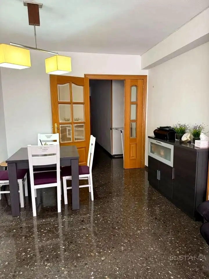 Dining room of Flat for rent in Moncada  with Air Conditioner and Furnished