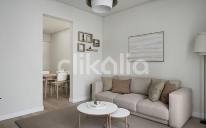 Living room of Flat for sale in  Barcelona Capital  with Air Conditioner, Heating and Terrace