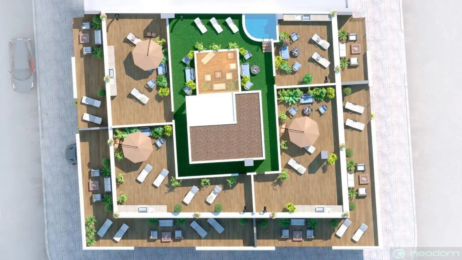 Penthouse mit Pool zum Verkauf in Centro, imagen 5