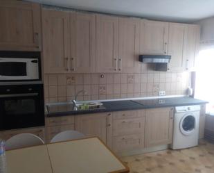 Kitchen of Flat to rent in A Coruña Capital   with Furnished, Oven and Washing machine