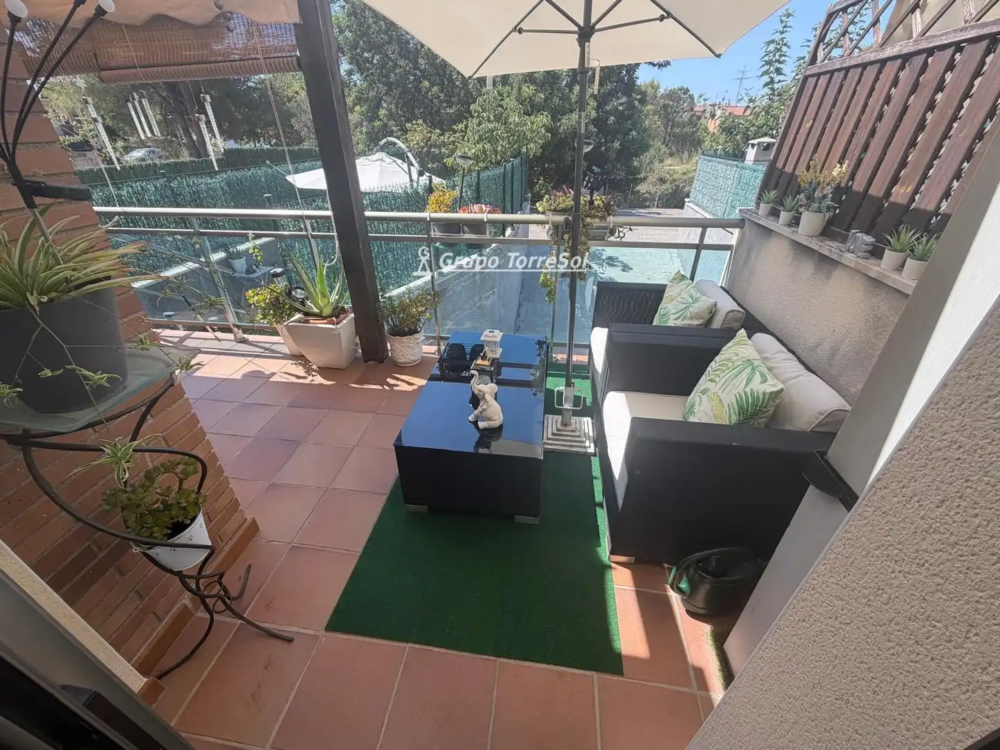 Terrassa de Casa adosada en venda en El Vendrell amb Aire condicionat, Calefacció i Jardí privat