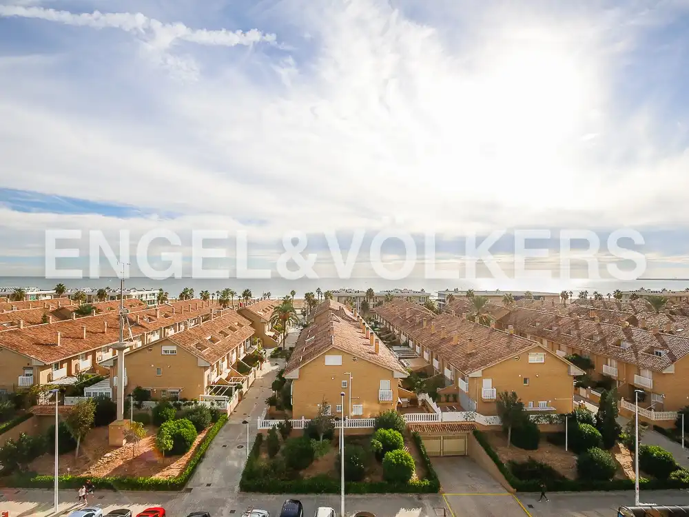 Vista exterior de Piso de alquiler en Alboraya con Aire acondicionado, Calefacción y Jardín privado